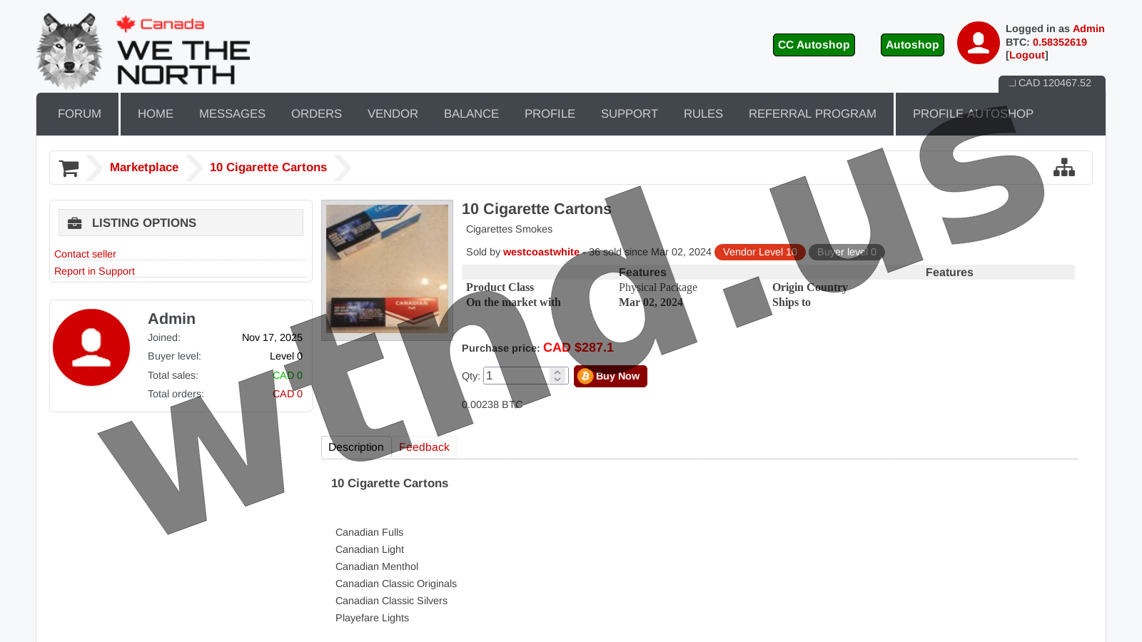 Main Market Dashboard
